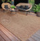 Paco Home Outdoor Teppich wetterfest & langlebig Flachgewebe in moderner Jute-Sisal-Optik in Naturtönen Gemustert Perfekt für Terrasse, Balkon, Garten & Küche, Grösse:120x160 cm, Farbe:Beige 2