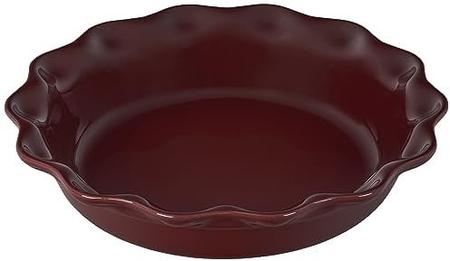 Le Creuset Heritage Kuchenform aus Steingut, 22,9 cm, Rhone