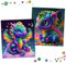 Diamond Painting Drachen 2 Pcs Diamond Painting Dragon Diamond Painting Erwachsene Diamond Painting Drache 5D Diamant Painting DIY Cartoon Diamant Painting Bilder für Erwachsene Kinder 25x35cm