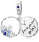 Schneeflocken Weihnachts Charms für Pandora Charms (Liebe dich am meisten) aus Sterlingsilber