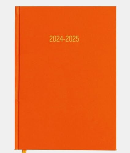 Top Sale Schülerkalender 2024/25, A4, Tagesansicht, Seite pro Tag, akademischer Terminplaner (Orange, A5 Wochenansicht)