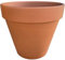 FRANCACOR Maceta Barro Terracota Natural Jardin Interior Exterior Calidad (35 X 30 CMS)