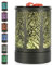 QCXWCJWD Lampe Brûleur de Cire électrique, Chauffe-Cire électrique en Métal avec Lumière LED 7 Couleurs Brûleur électrique de Fonte de Cire D'huile pour Maison