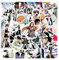 Yoimckay 50 Stück Anime Aufkleber, Wasserfeste Vinyl Stickers, Cartoon Stickers, Ästhetisch Aufkleber Für Motorrad Skateboard Wasserflaschen Gitarre Notebook Computer DIY Gepäck Kind und Teens