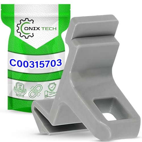 Gancho para Puerta de Secadora de Ropa con Código Original C00315703 480112101519 para Whirlpool para Indesit - Garantía de 5 Años - ONIX TECH