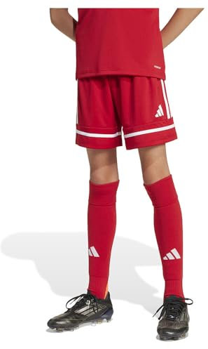 adidas Unisex Kinder SQUADRA25 Short Kids, Team Power Red 2/Team Power Red 2/White, 7-8 Years