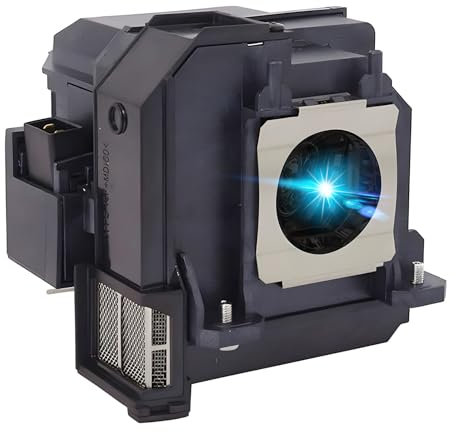 JAYKRY pour Ampoule Originale EPSON ELPLP80/ELPLP90/ELPLP79 EB-1430Wi EB-580 EB-595Wi EB-585Wi EB-575Wi EB-675Wi EB-675W EB-670 EB-680Wi EB-1420Wi EB-575W EB-585W EB-570 Lampe de Vidéoprojecteur