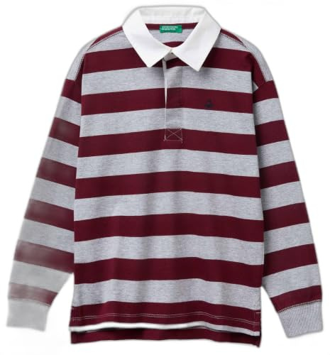 United Colors of Benetton Jungen Maglia Polo M/L 33ckc301x Polohemd (1er Pack)