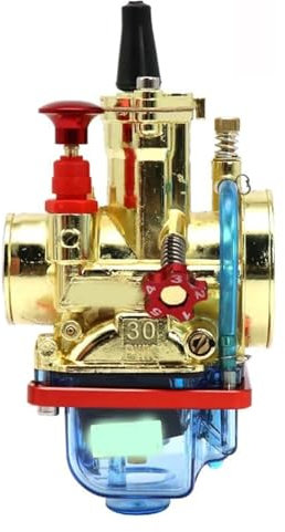 Carburateur Carb Pour Y&amaha Pour Keihi Koso OKO Carburateur 2T 4T Avec Couvercle Bol Course Accessoires PWK 28 30 32 34mm Moto(30mm Blue Bottom)