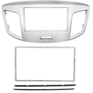 Vuzmode Double Din Fascia, for Suzuki, Wagon Wagon-R 2012-2017 2DIN Cadre Voiture DVD CD Radio Stéréo Fascia Panneau Cadre Adaptateur Kit de Montage Façade d'autoradio de la Console Centrale