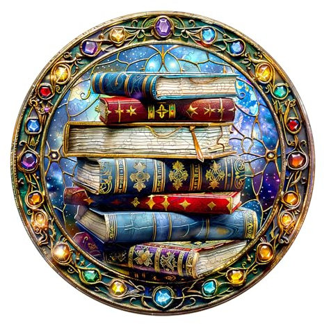 Individz Holzpuzzle für Erwachsene, Einzigartige Tierförmige Magisches Buch Wooden Puzzle, Geburtstagsgeschenk Familie Freunde (L-34 * 34cm-300 Stück)