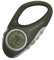 TOYANDONA Tragbarer Höhenmesser Karabiner-Barometer Handhöhenmesser Handthermometer Bergsteiger-Thermometer Höhenmesser Zum Bergsteigen Karabiner-höhenmesser Handbarometer Green Abs