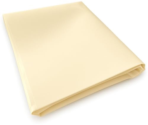 TECPLAST Bâche PVC sans Oeillets 3x7 m Ivoire - Garantie 10 Ans - XP640MU - Bâche de Protection étanche - Made in France