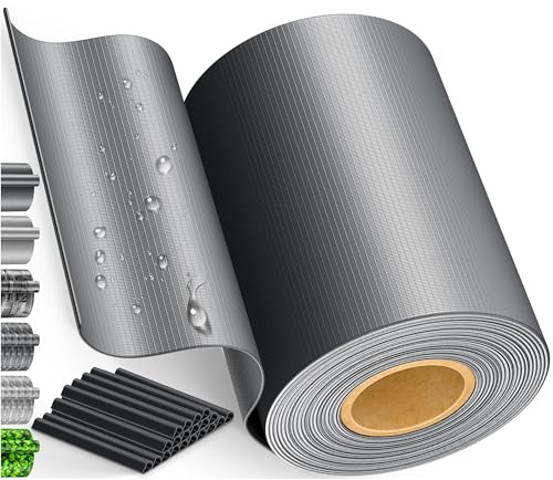 KESSER® PVC Sichtschutzstreifen Sichtschutz Rolle Doppelstabmatten Zaun Blickdicht | 70m x 19 cm | 60 Befestigungsclips | Wetterfest und Windschutz | Zaunfolie Sichtschutz Garten Gartenzaun, Anthrazit