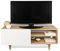 Symbiosis Nyla Mobile TV , rovere e bianco, 120x34x50 cm