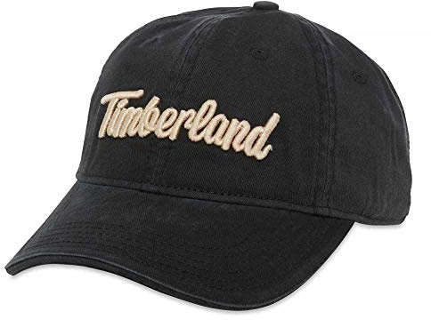 Timberland Herren Baseballkappe aus Baumwollleinen Verschluss