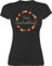 Shirt Damen - Fußball EM WM - Team Deutschland Blumenkranz - XL - Schwarz - Deutschland-Fanartikel t-Shirt fußballtrikot Europameisterschaft Blumen Funshirts für Frauen deutschlandtrikot