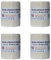Medisto Bande Adhésive Elastique/Bande de Strapping/Bandage Sport/Pansements 6cm x 2.5m Lot de 4.