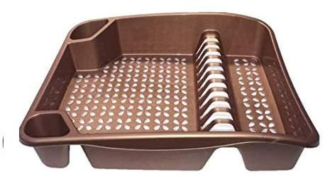 WHITEFURZE Rose Gold Large Dish Drainer