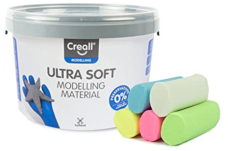 Creall Ultra Soft Klei Pastel, 1100gr.