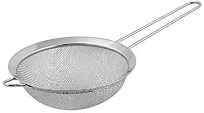 Colador de Cocina | Escurridor en Acero inoxidable | Chino de Cocina con Mango | Colador de Malla fina | Colador metálico para Pastas, Arroz y Aceite | EUROXANTY Accesorios de Cocina | Ø 10 cm