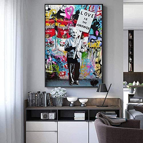 DGSJH Puzzles Puzzles Puzzle 1000 Stück Street Graffiti Art Family Puzzleset 75X50Cm, DIY Puzzle-096
