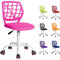 Beltom® Sedia ergonomica da scrivania cameretta computer casa studio ufficio studenti adolescenti, ideale per bambini. Regolabile in altezza e girevole a 360° - Rosa