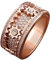 DXDUS Anti-Angst Ring für Erwachsene, Spinner Ring Herren Damen Edelstahl Zappelband Ringe Stressabbau Anxiety Drehbar Meditationsring Schmuck Geschenk,Gold,10