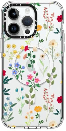 CASETiFY Schutzhülle für iPhone 14 Pro Max, stoßfest, transparent, kompatibel mit MagSafe