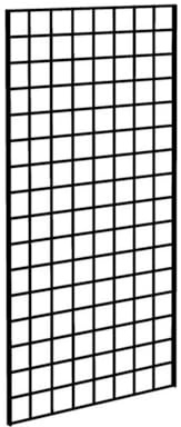 Black Grid Panels Extra Heavy Duty Grid Mesh Panels- 5 Sizes (4ft)