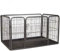 Doggy Style Heavy Duty Whelping Pen With Abs Tray Puppy Play Pen Puppies Cage Crate Cartes Cages Dog Training Playpen for Dogs and puppies (Sml)