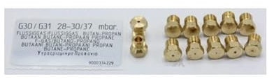 Dragon Group A36953665-002 Butane-Propane Gas Injectors Kit for Bosch Siemens Cooker Hob