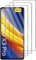 Protector de Pantalla para Xiaomi Poco X3 NFC/Poco X3 Pro, [3 Unidades] Cristal Templado para Xiaomi Poco X3 NFC/Poco X3 Pro,Vidrio templado 9H,Sin Burbujas, Alta Definicion,Anti-Arañazos
