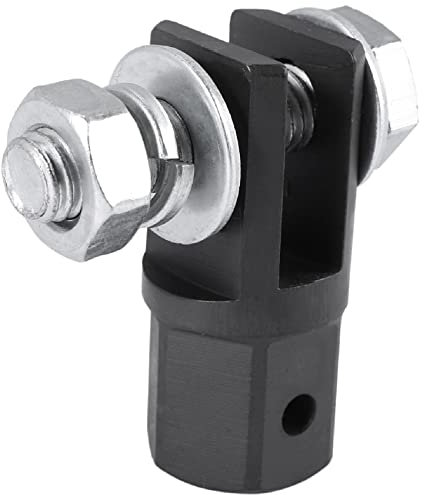 Niukuyu Scissor Jack Adaptor 1/2 Inch for Use with 1/2 Inch Drive or Impact Wrench Tools IJA001, black