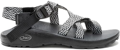 Chaco Women's Outdoor Sandal, Bloop Black & White - 2024 New, Size 8