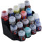 Feldherr Paint Rack kompatibel mit 18 Citadel Farbtöpfchen (12 ml / 18 ml / 24 ml), Farbe:Schwarz