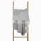 Merino Wolldecke 140x200 – Weiche Merino Decke mit 10% Kaschmir – Luxuriöse Schafwolldecke mit Tasseln – Warme Wolldecke für Sofa, Bett & Outdoor – Stylish Weiche Kuscheldecke - Nostra Wolldecken