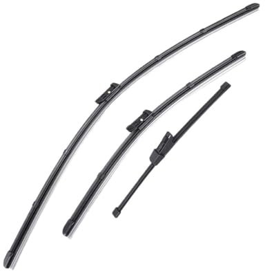 Scheibenwischer Windschutzscheiben-Wischerblätter Für Polo 6R Schrägheck, Vorne Und Hinten, Set 2009–2017