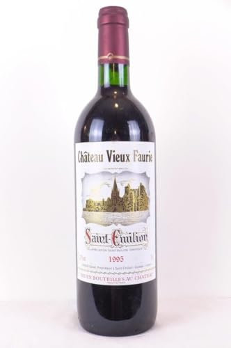 saint-émilion château vieux faurie rouge 1995 - bordeaux