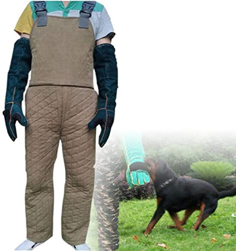 FBJAMZ Anti-Biss-Hundeoverall, Schutzkleidung für das Militärhundetraining, Anti-Biss-Trainingskleidung, geeignet für Zuhause, Polizeischule