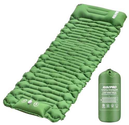 RISEPRO Camping Isomatte grün