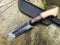 Perkin PK999 Jagdmesser Mit Scheide Scharf