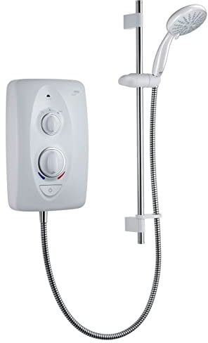 Mira Sprint White Gloss Effect Electric Shower, 9.5 kW 1.1788.568
