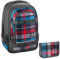 Primus-Versand WOODY GREY - ALL OUT HAMA Selby RUCKSACK SCHULRUCKSACK-Set 2tlg. mit Federmappe