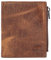 Solo Pelle® Slim Wallet KOMPA mit Münzfach [bis zu 13 Karten] Slimwallet [RFID-Schutz] Kartenetui [Leder] Smart Wallet für Männer und Damen (Vintage Braun)