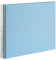goldbuch 25 529 Spiralalbum Bella Vista, Foto Album 35 x 30 x 1,5 cm - Spirale ⌀ 2,8 cm, Fotoalbum mit 40 schwarzen Seiten, Erinnerungsalbum aus Leinen, Fotobuch für Bilder zum Einkleben, Himmelblau