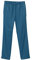 Damen Rollstuhl-Gabardine-Hose mit offenem Rücken für Senioren, Blau (Caribbean Blue), XX-Large