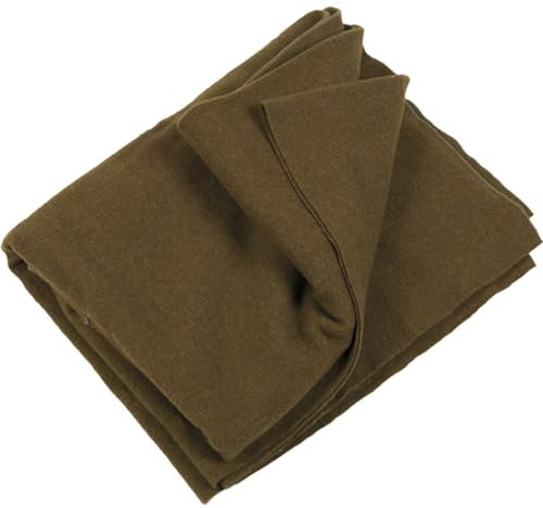 Mil-Tec Unisex – Erwachsene Wolldecke-18936000 Wolldecke, Oliv, Einheitsgröße