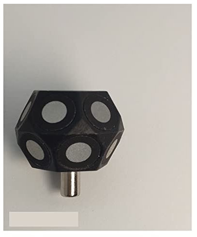 LERORA 3D-Scan-Marker 10 Stück Hand-3D-Scanner, magnetische Kugel, magnetischer Markierungspunkt, hochreflektierender Markierungspunkt für 3D-Scanner