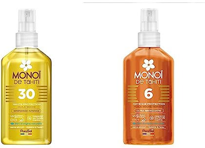 ParaSol Spray Monoï de Tahiti 30 FPS & Spray Monoï de Tahiti 6 FPS Teinté